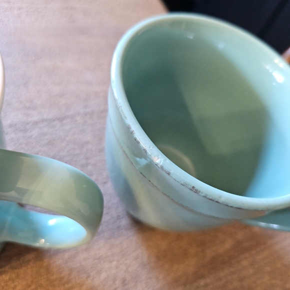 Christmas mug set of 3 teal blue - Picture 5 of 9